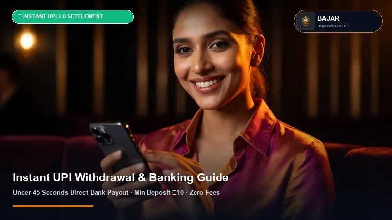 Bajar Instant UPI Withdrawal & ₹50 INR Deposit Tutorial